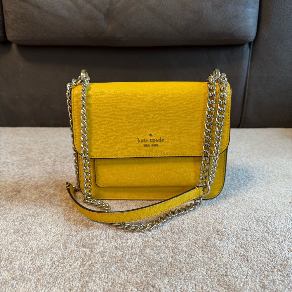 Kate Spade Vibrant Yellow Crossbody Bag